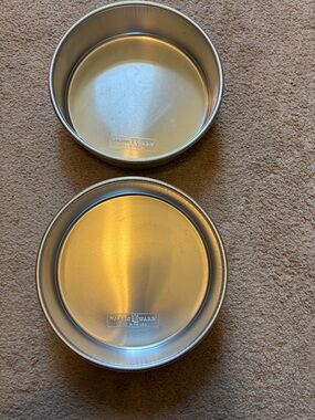 Nordic Ware Silver Round Baking Pans Set of 2
